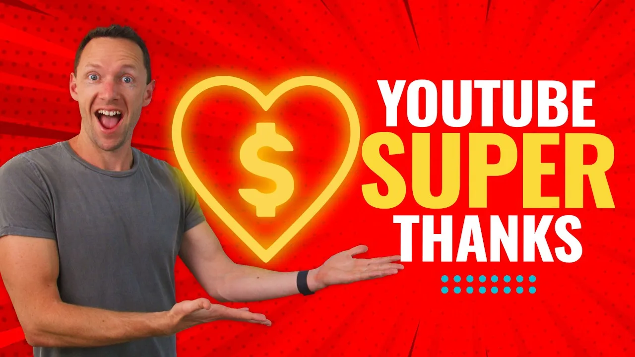 Make MORE Money with YouTube Super Thanks (Monetization Update!) 