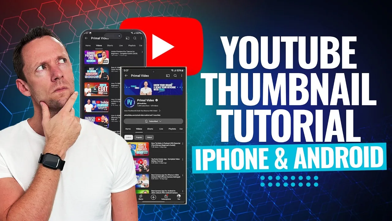 How To Make YouTube Thumbnails on iPhone & Android (Quick & Easy!)