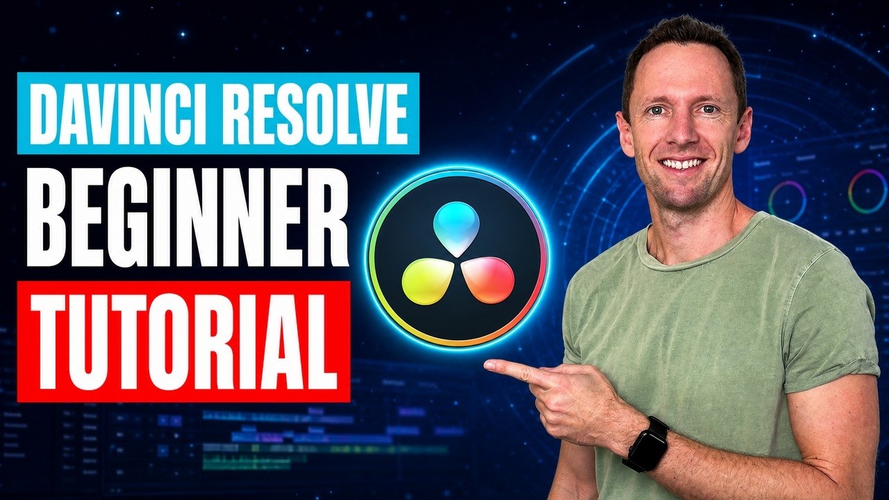 DaVinci Resolve Tutorial for Beginners (2026 Update)