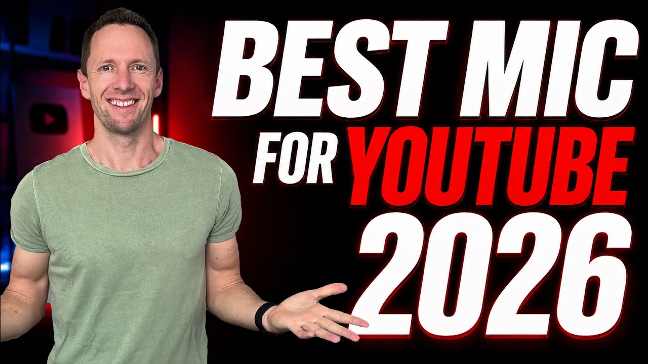 Best Microphone for YouTube 2026: What I'd Actually Buy