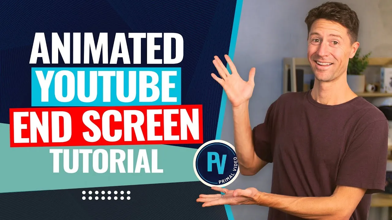 How To Make A YouTube End Screen Template (UPDATED!)
