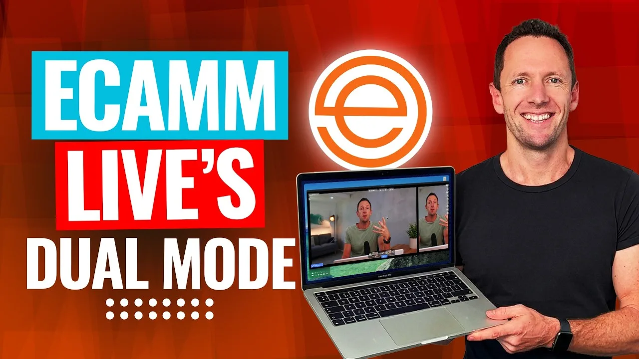 Record Horizontal & Vertical Video AT THE SAME TIME! (Ecamm Live)