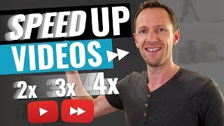 How to Speed Up Videos (2x, 3x, & OVER 4x!)