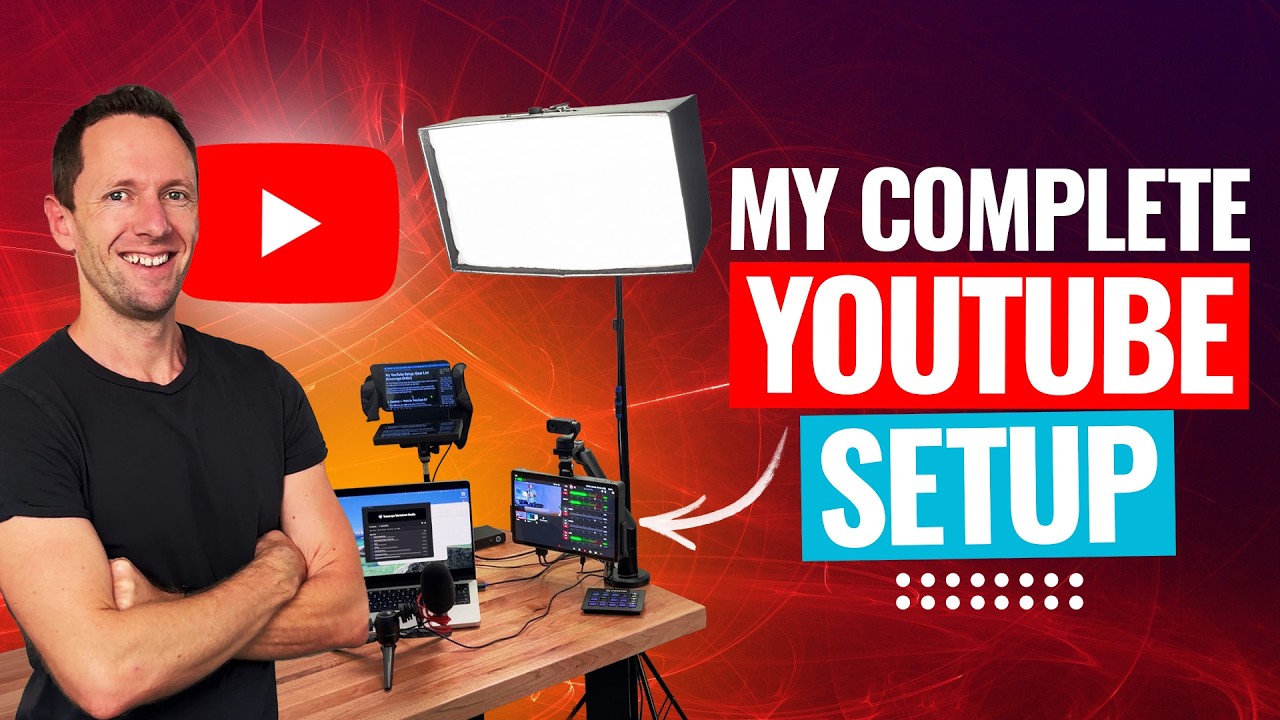 How I Make My YouTube Videos (My Full Setup & Gear)