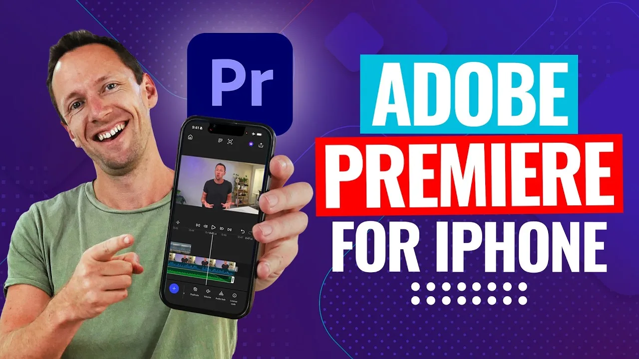Adobe Premiere on iPhone is HERE (And It's FREE!) - Beginner's Guide