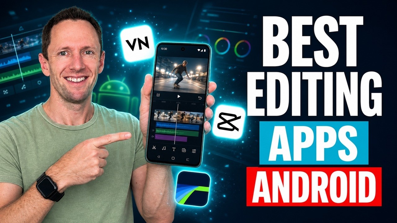 3 Best Video Editing Apps For Android in 2026! (Free + Paid)