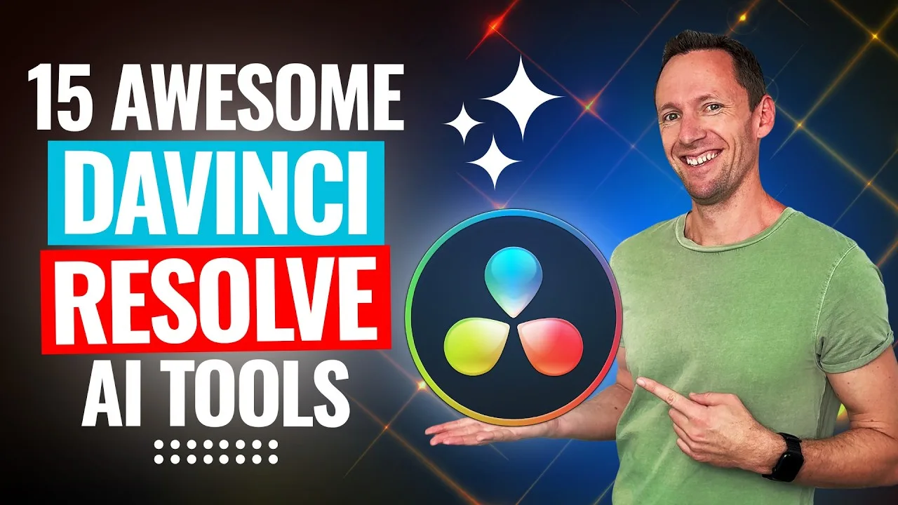 15 DaVinci Resolve AI Tools That Will REVOLUTIONIZE Your Workflow
