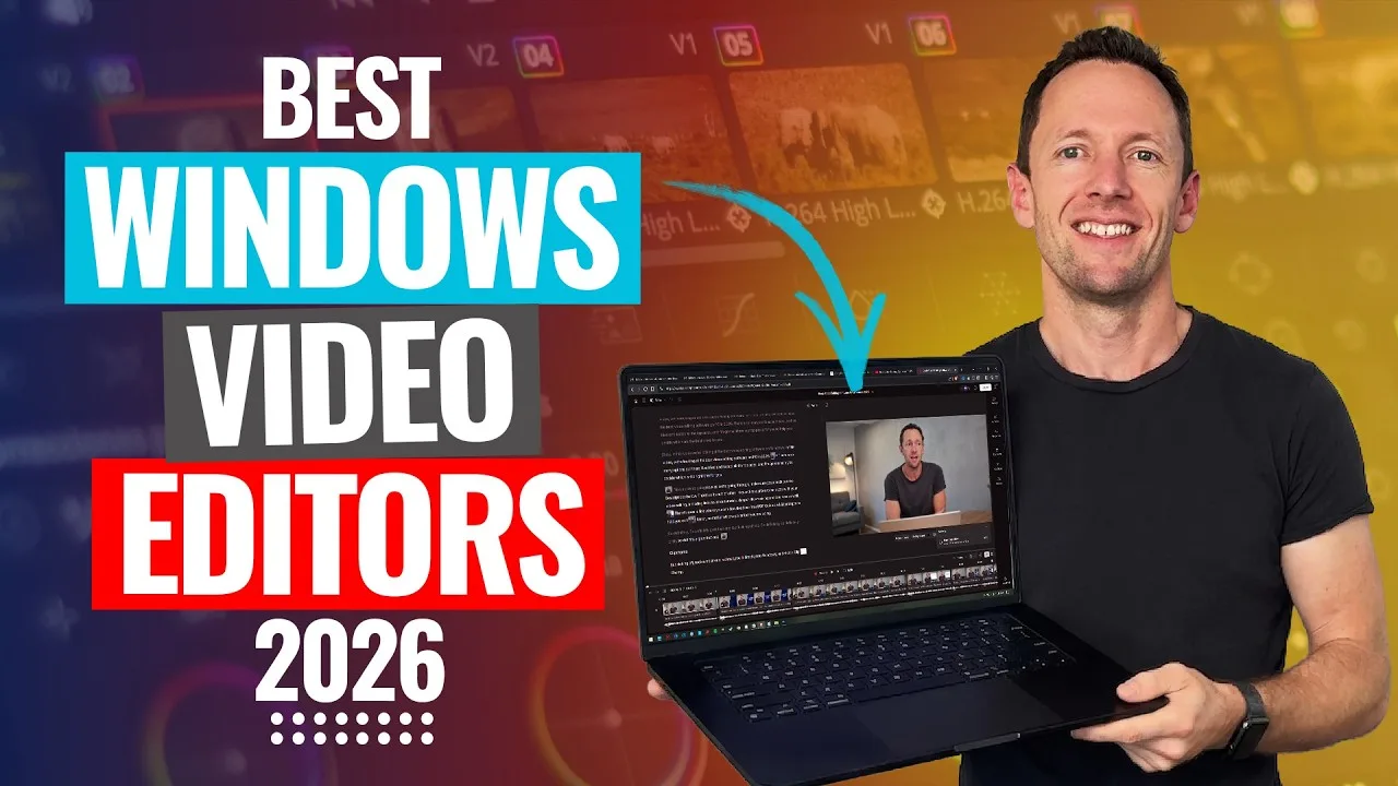 Best Video Editing Software for PC 2026