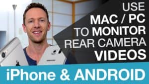 How to Film With iPhone and Android Rear Camera: Use Mac or PC as a Viewfinder! - Public Relations