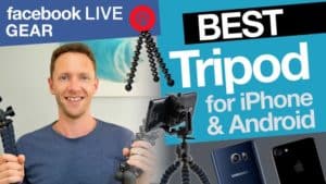 Facebook Live Gear: Best Tripod for iPhone and Android Facebook Live Videos! - Microphone