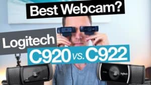Best Webcam: Logitech C922 vs C920 - Logitech C920 HD Pro