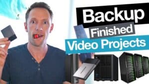 How to Backup Finished Video Projects and Archive Completed Videos - Backup