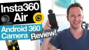 Insta360 Air REVIEW: Best 360 Camera for Android Smartphones? - Insta360 Air 3D Camera USB Type C Accessories