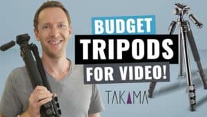 Best Budget Tripod for Video? Takama Flip-Zip Review! - Microphone