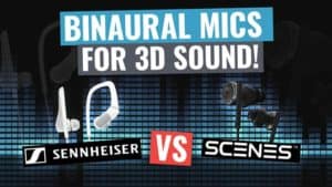 Binaural Microphones for 3D Sound: Sennheiser Smart Headset vs Scenes Lifelike! - Logo