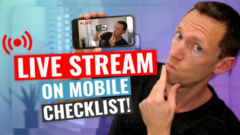 Thumbnail How to Live Stream on Mobile Step by Step Checklist!