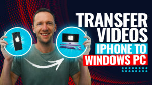 How to Transfer Video from iPhone to PC (& PC to iPhone) - UPDATED Tutorial!