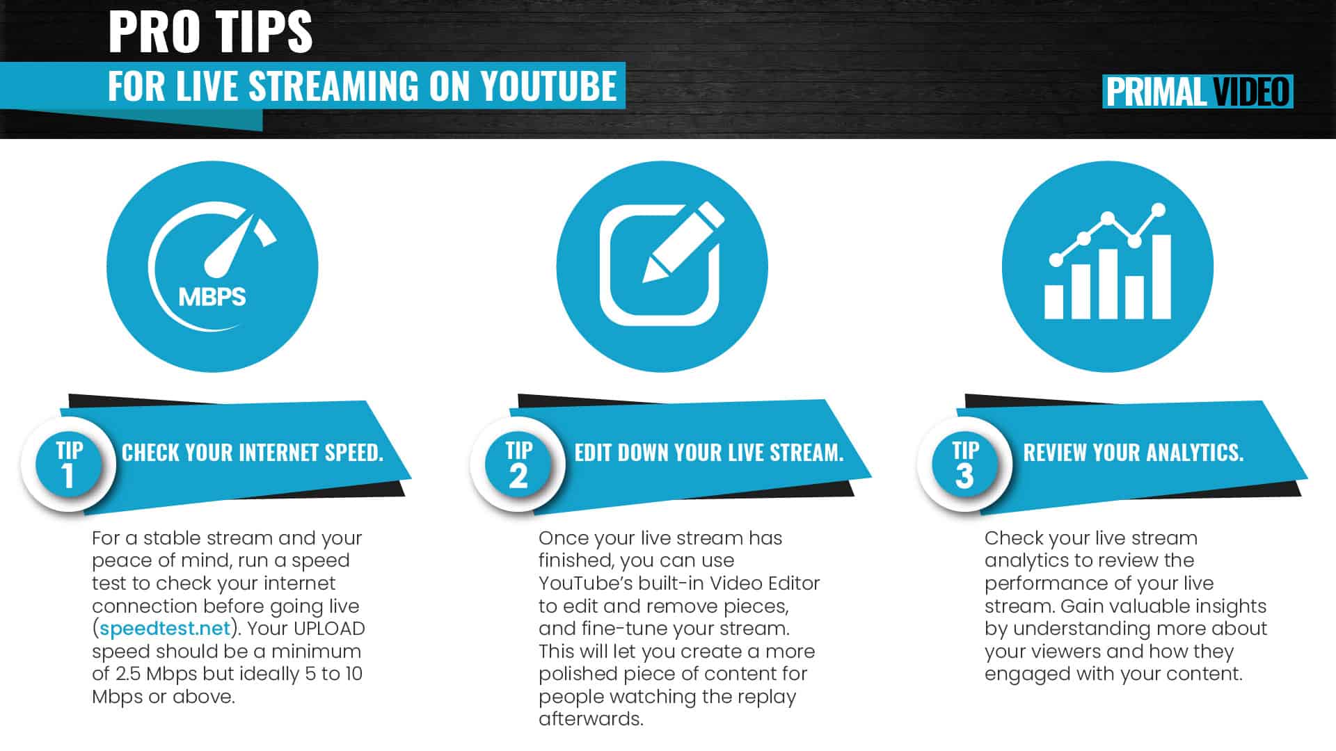 Pro Tips for Live Streaming on YouTube