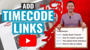 How to Add YouTube Timestamp Links