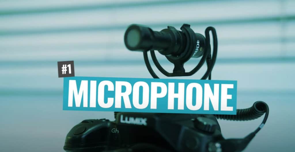 The right microphone will help you make better videos 