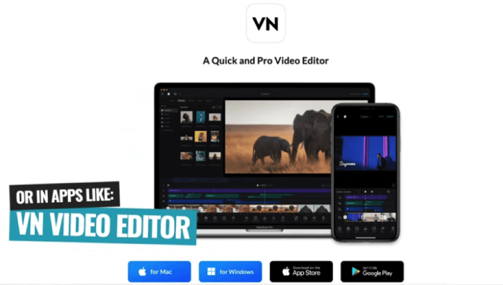For way more customizability options you can edit your videos on your professional software like VN Video Editor
