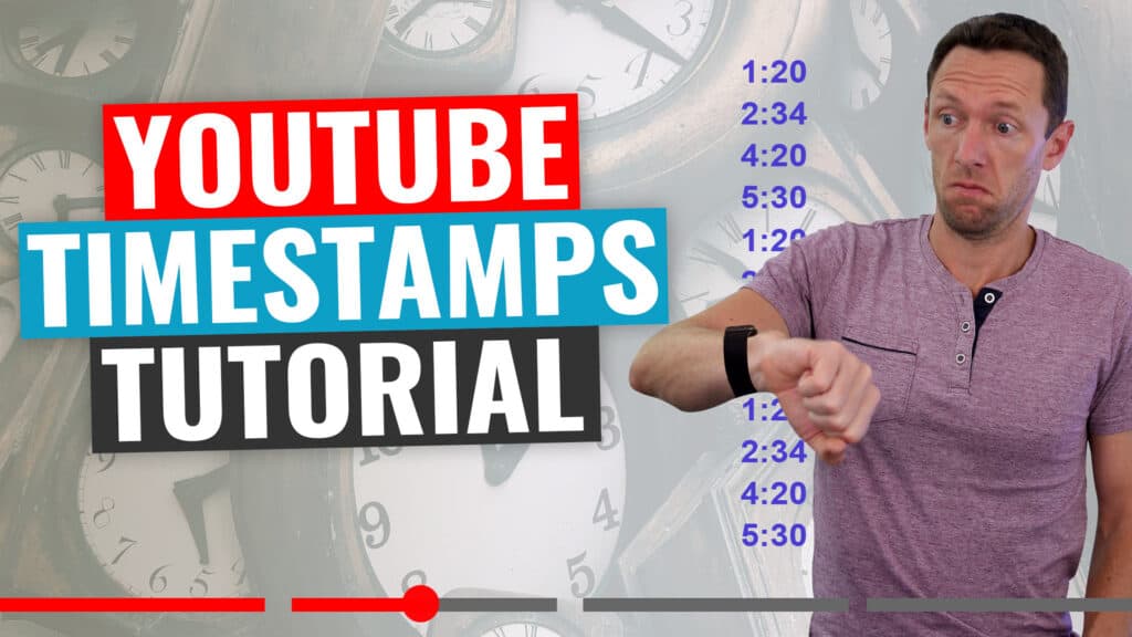 How to Add YouTube Timestamp Links (YouTube Chapters Tutorial!)