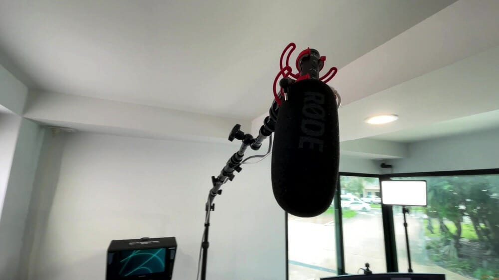 The Rode NTG microphone