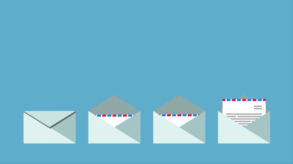 Graphics of emails