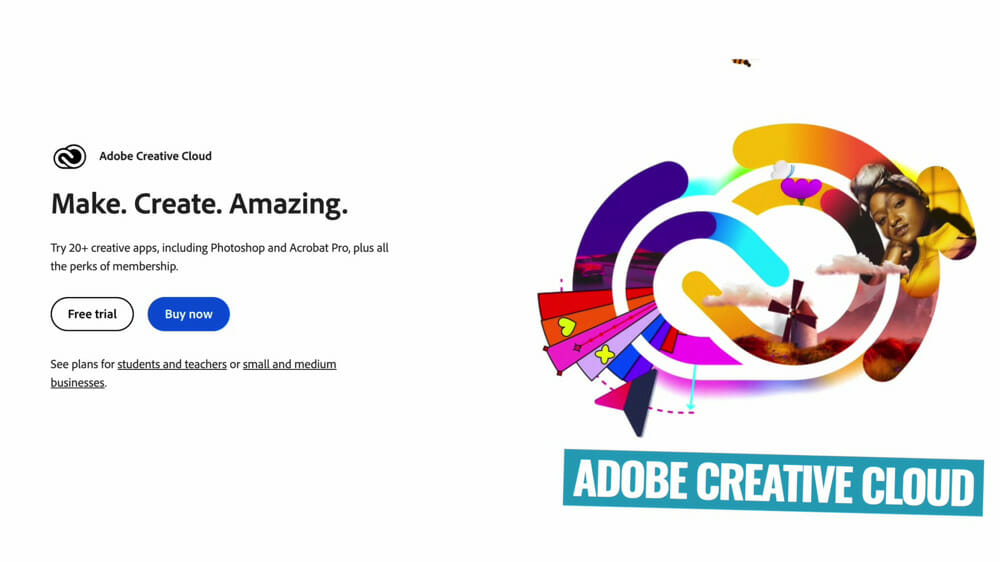 Adobe Creative Cloud suite