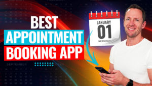 YT Thumbnail Best Appointment Booking App in 2024 (Calendly Alternative!)