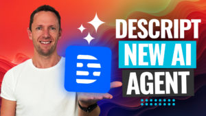 Descript's NEW AI Agent The End of Manual Video Editing (First Look)